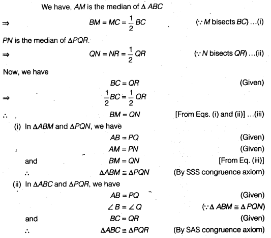 NCERT Solutions for Class 9 Maths Chapter 5 Triangles 5.3 3A